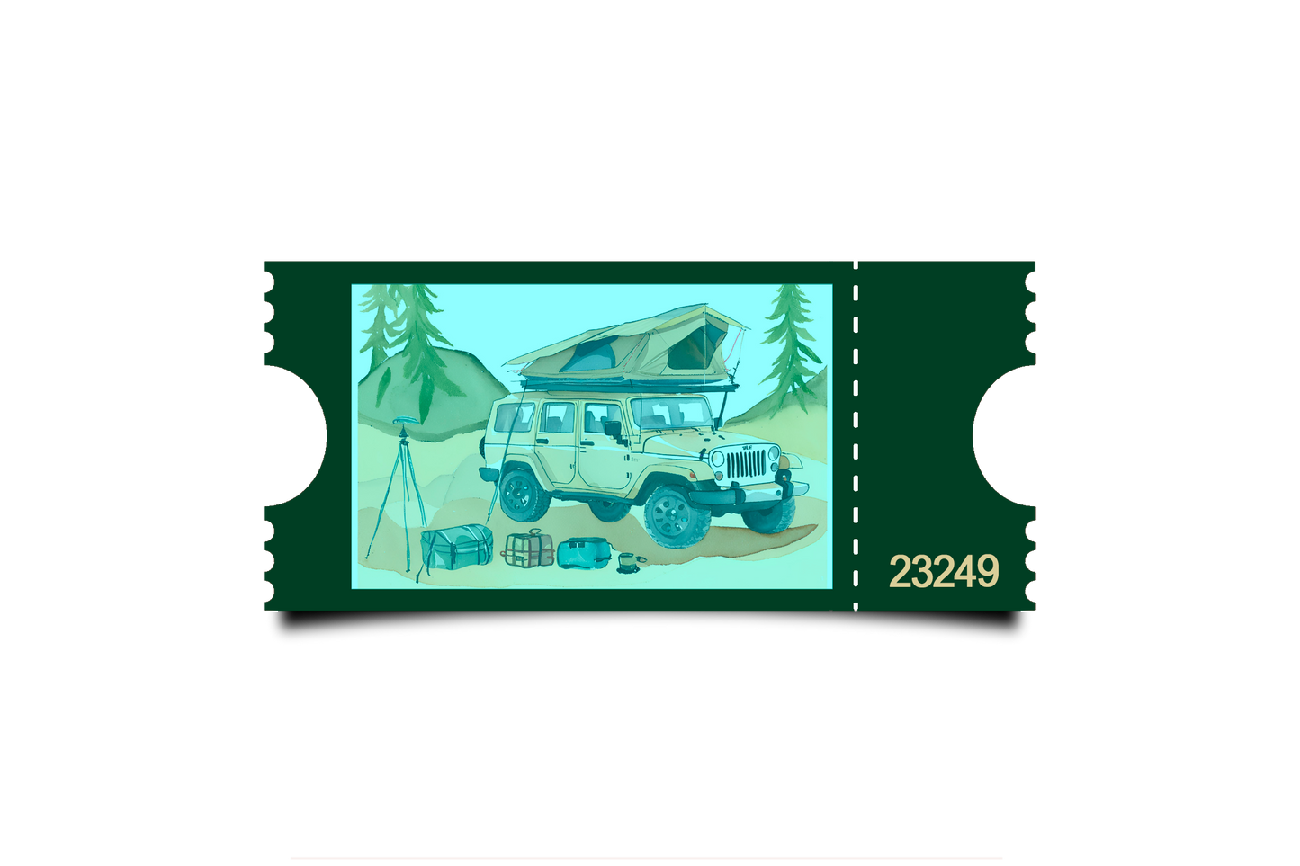 Boleto Ilustracion N 23249