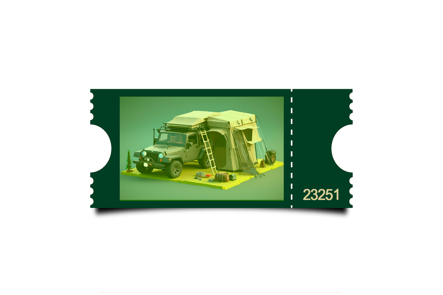 Boleto Ilustracion N 23251
