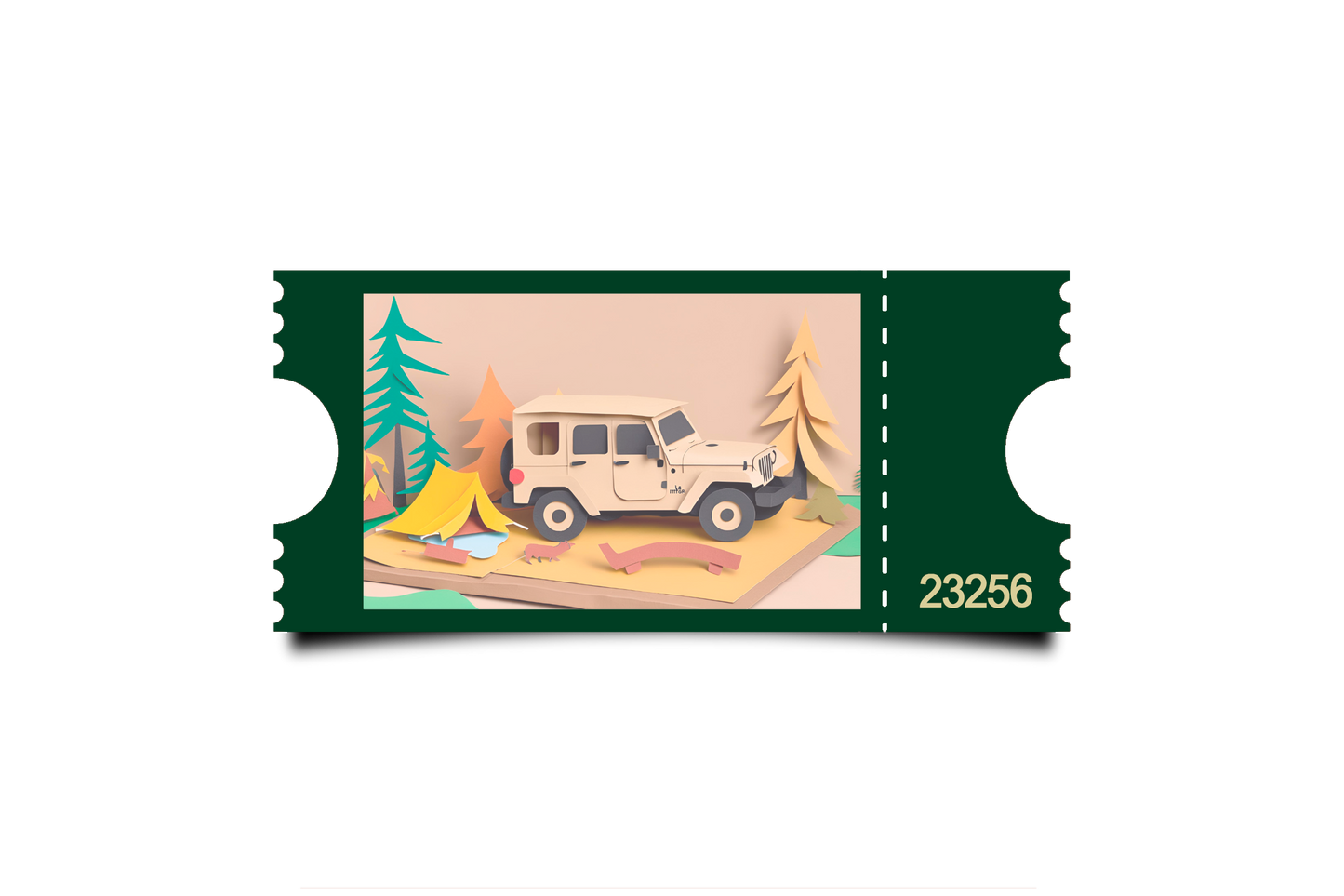 Boleto Ilustracion N 23256