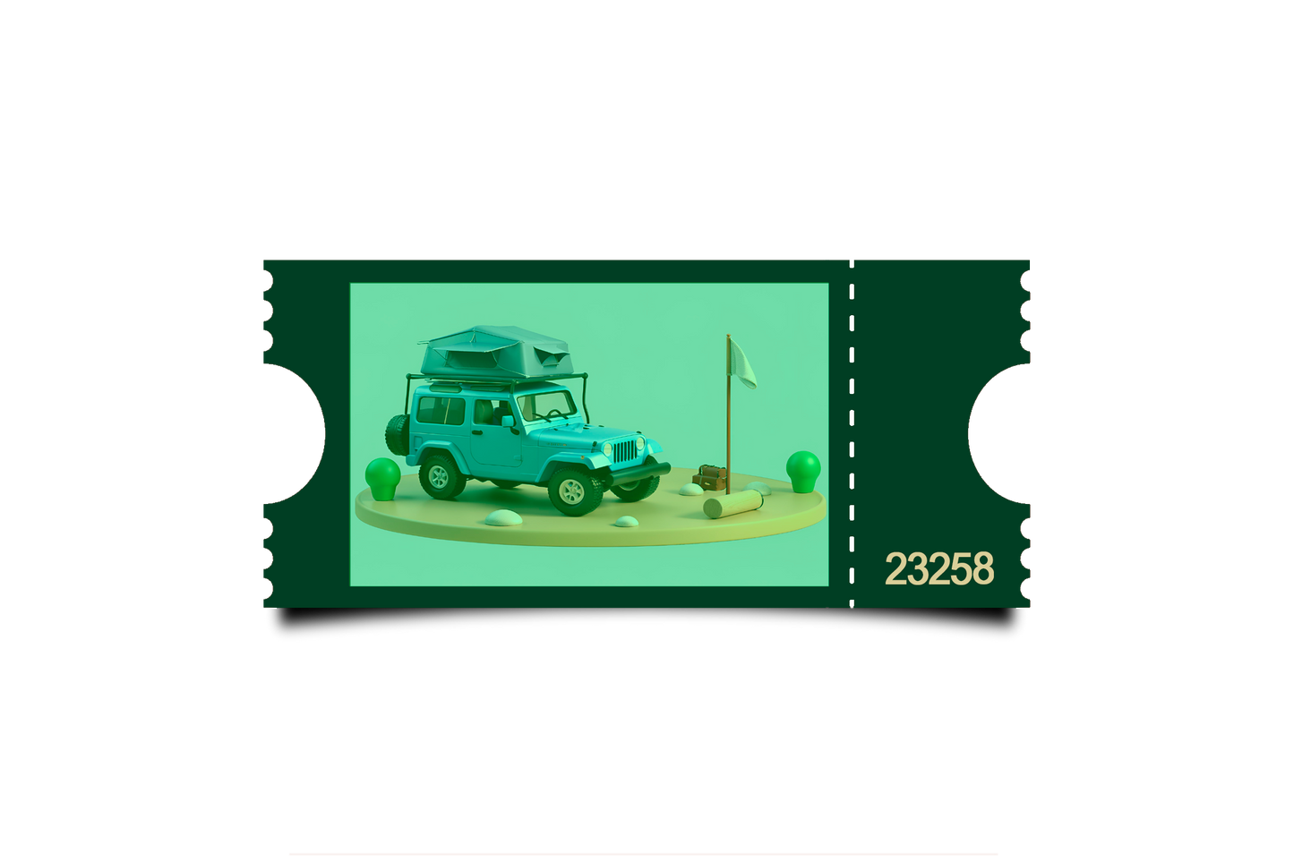 Boleto Ilustracion N 23258