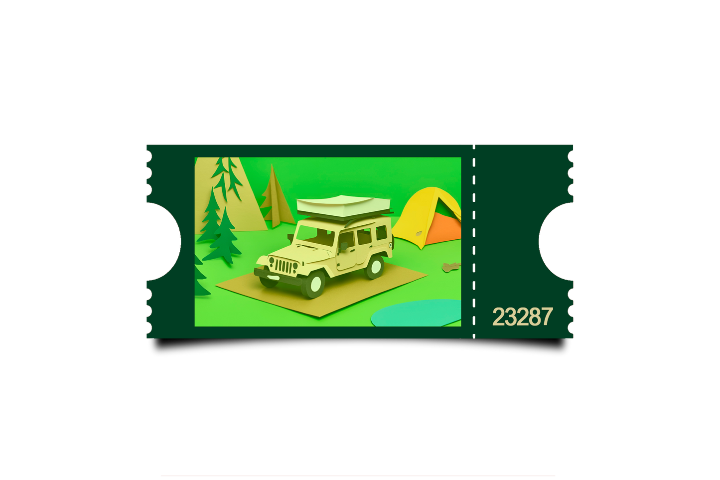 Boleto Ilustracion N 23287