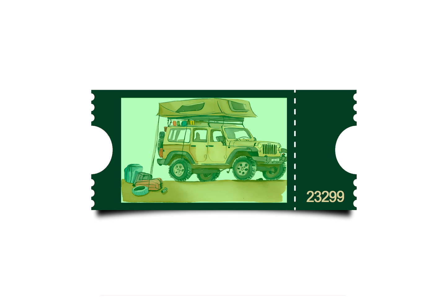 Boleto Ilustracion N 23299