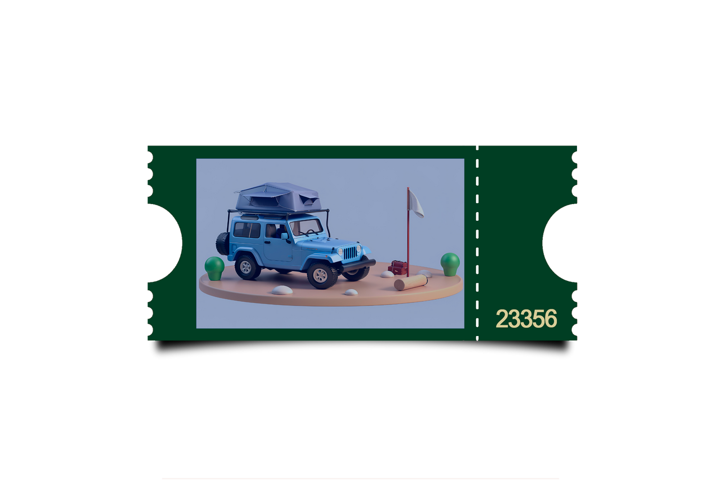 Boleto Ilustracion N 23356