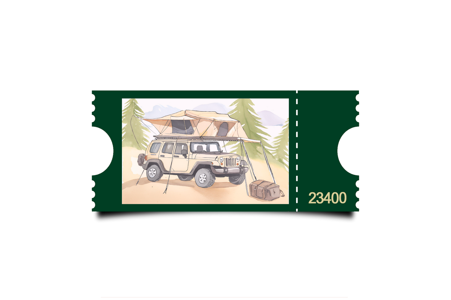 Boleto Ilustracion N 23400