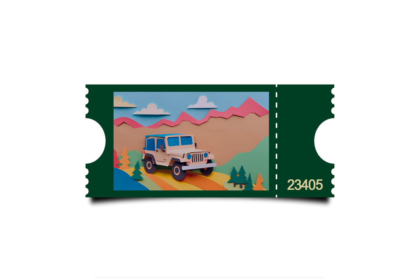 Boleto Ilustracion N 23405