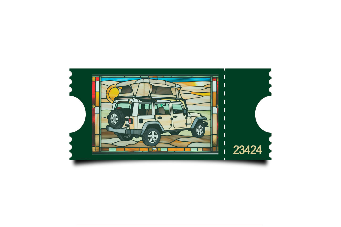 Boleto Ilustracion N 23424