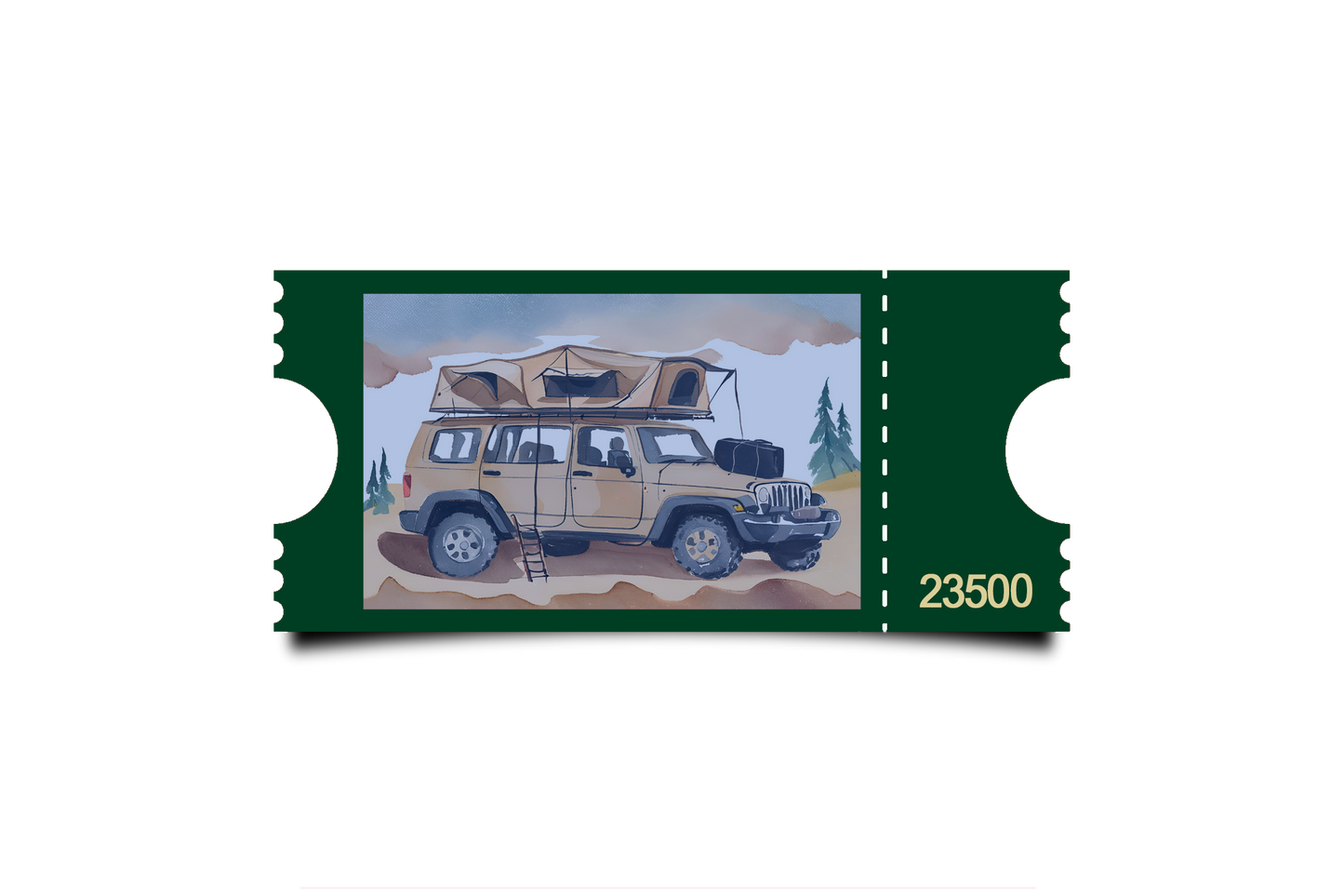 Boleto Ilustracion N 23500