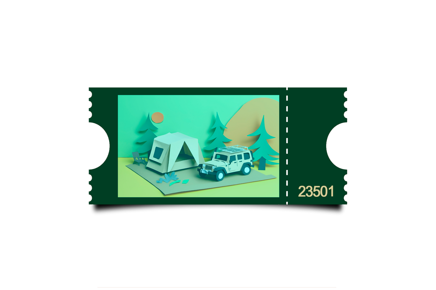 Boleto Ilustracion N 23501