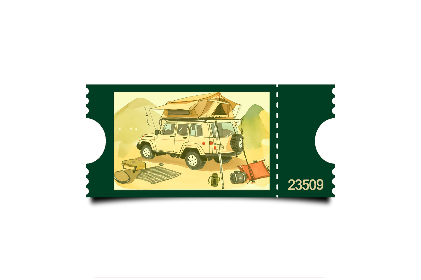 Boleto Ilustracion N 23509