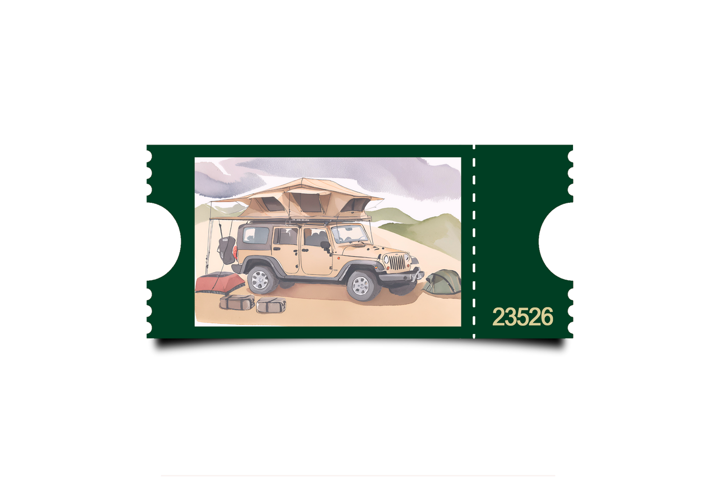 Boleto Ilustracion N 23526