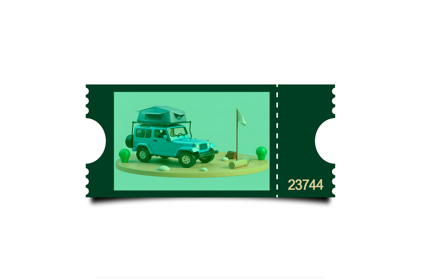 Boleto Ilustracion N 23744