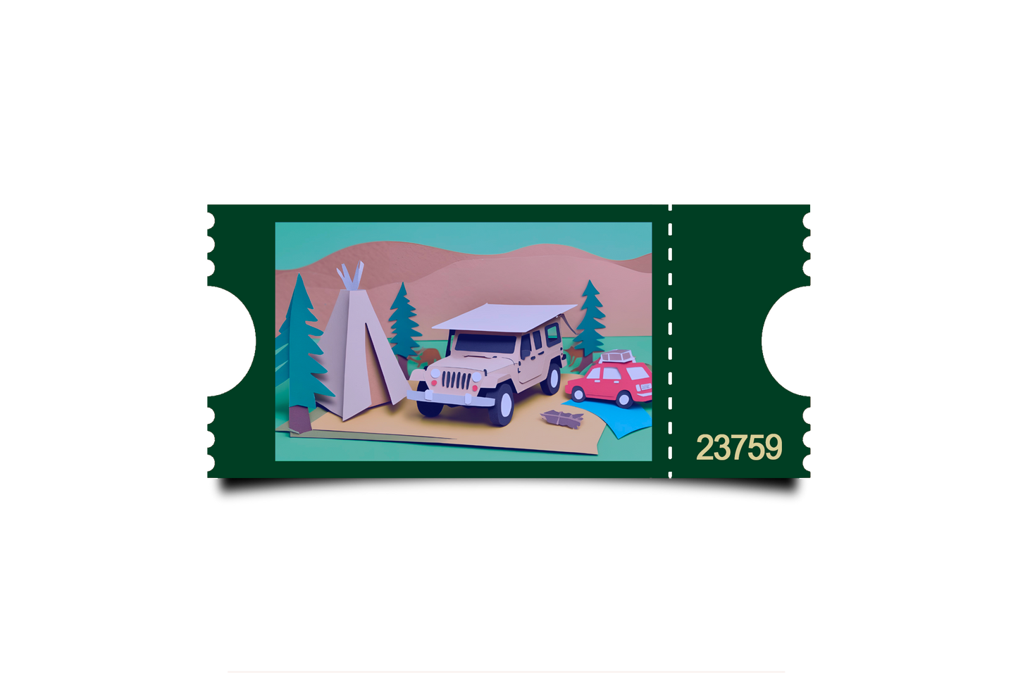 Boleto Ilustracion N 23759