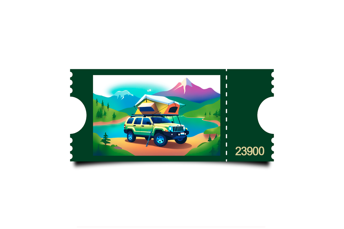 Boleto Ilustracion N 23900