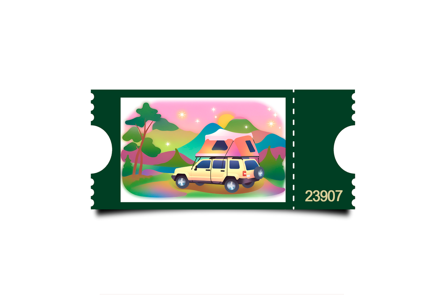 Boleto Ilustracion N 23907