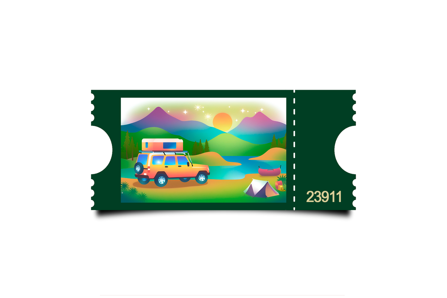 Boleto Ilustracion N 23911