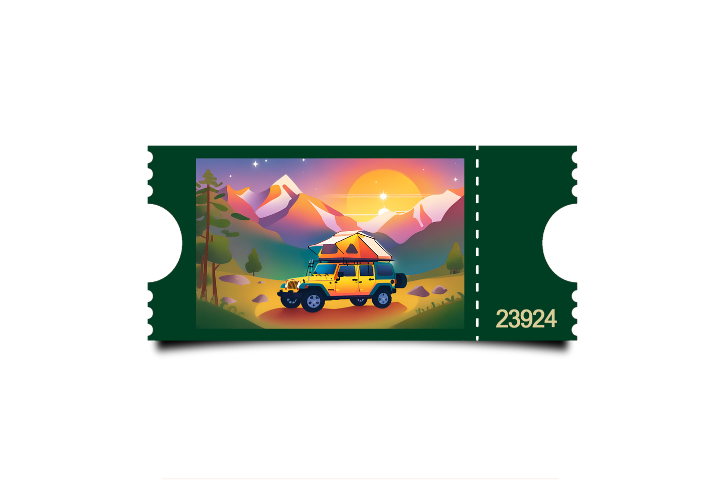 Boleto Ilustracion N 23924