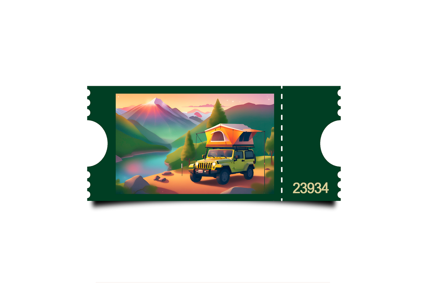 Boleto Ilustracion N 23934