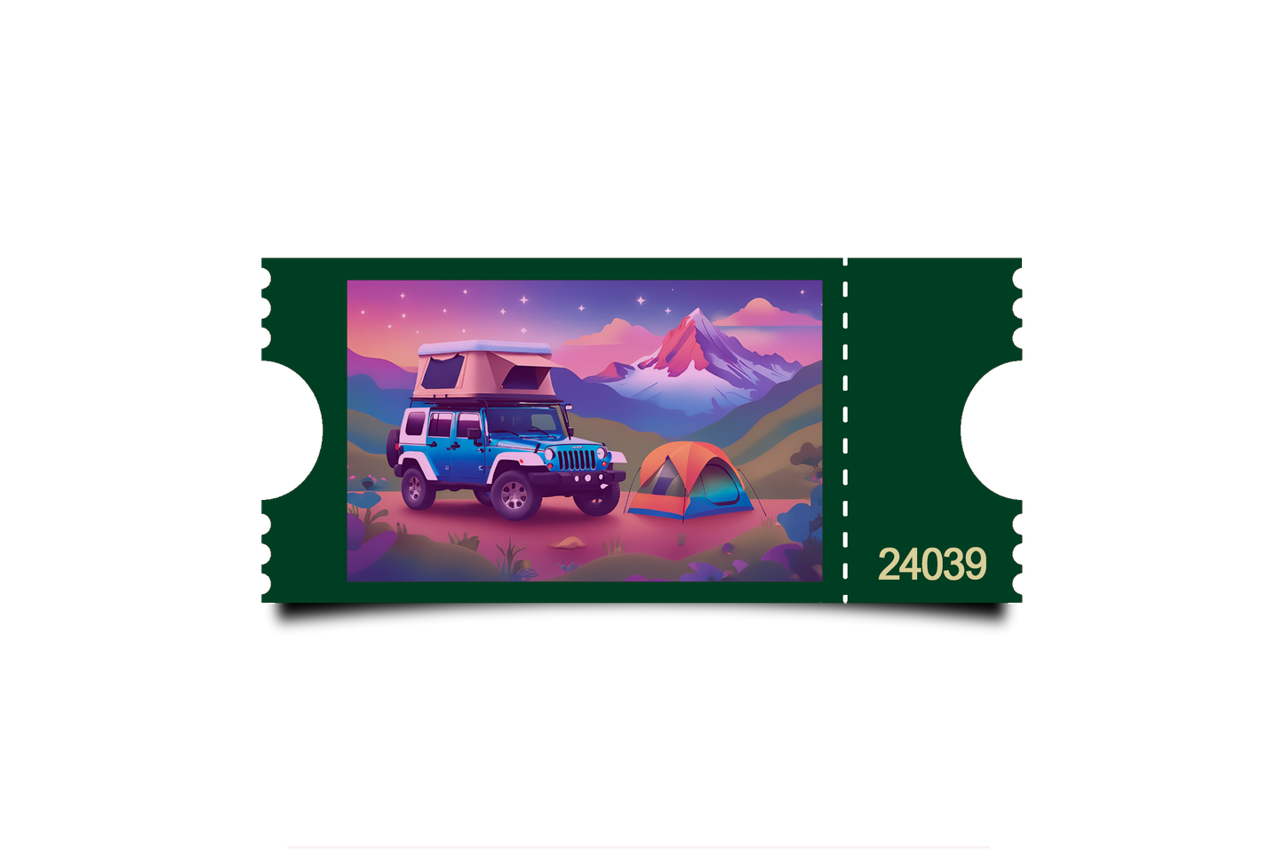 Boleto Ilustracion N 24039