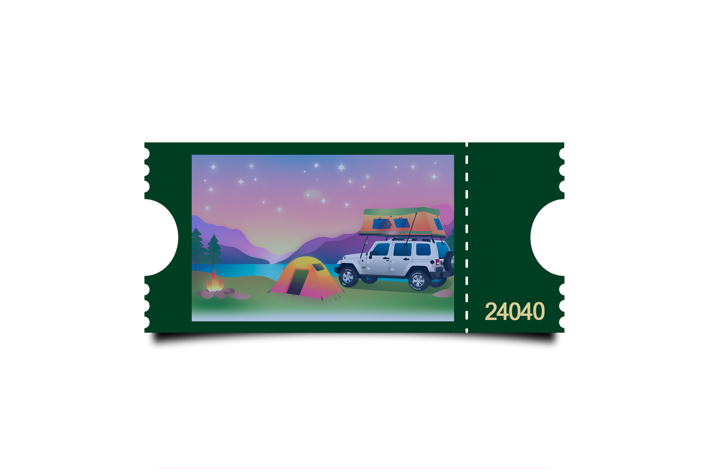 Boleto Ilustracion N 24040