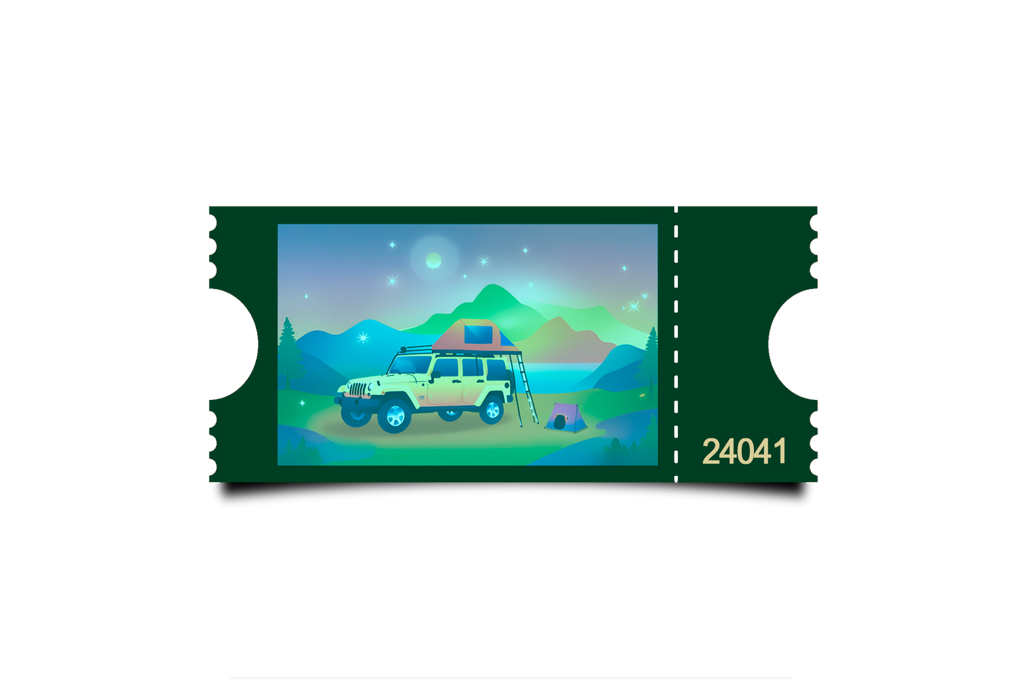 Boleto Ilustracion N 24041