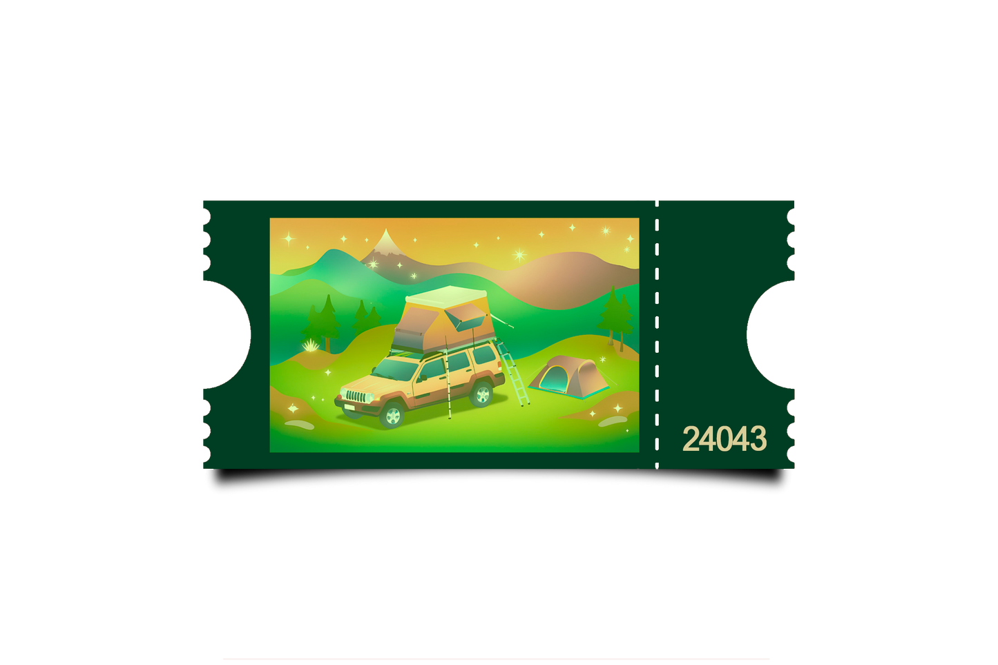 Boleto Ilustracion N 24043