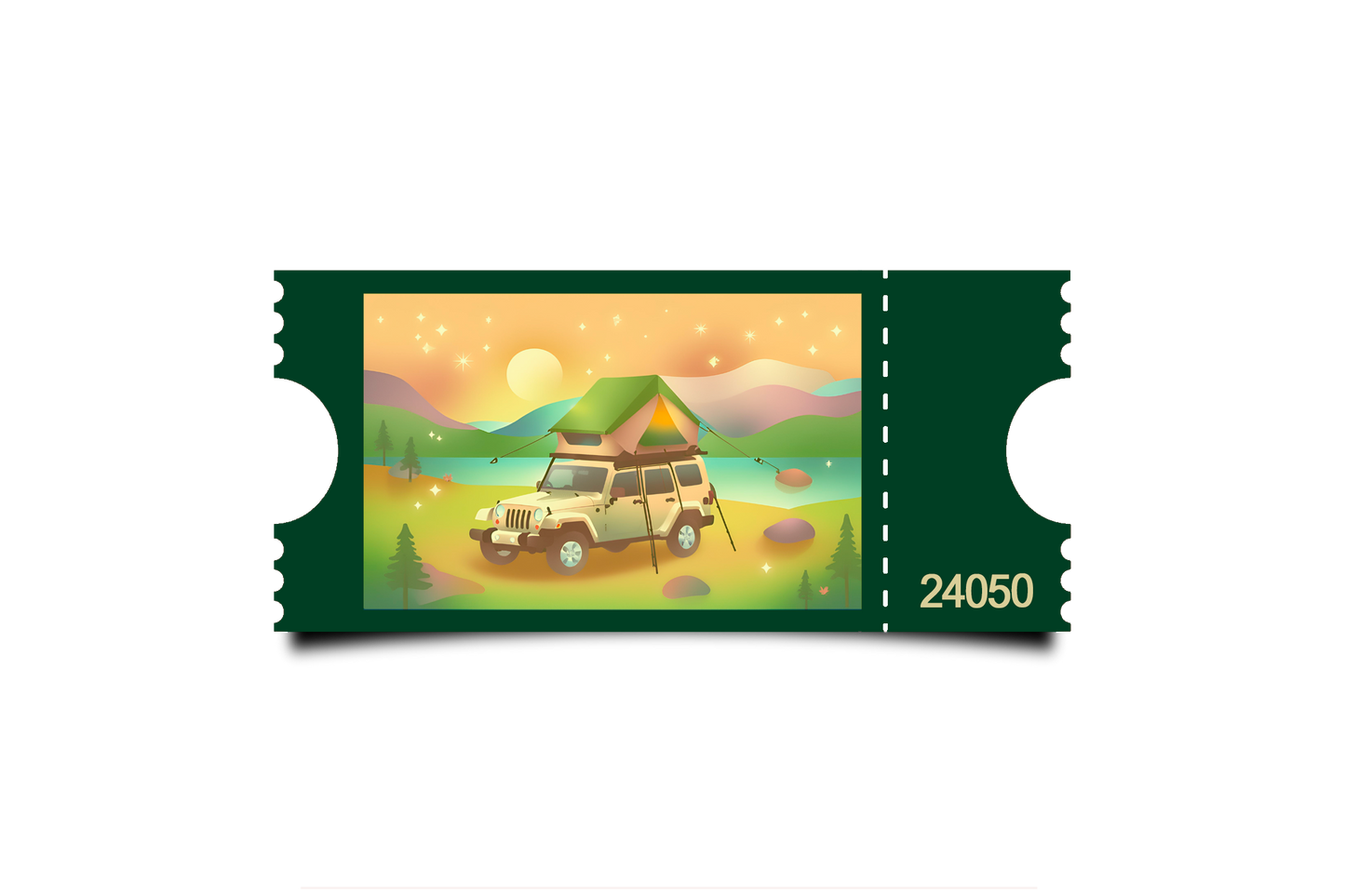 Boleto Ilustracion N 24050