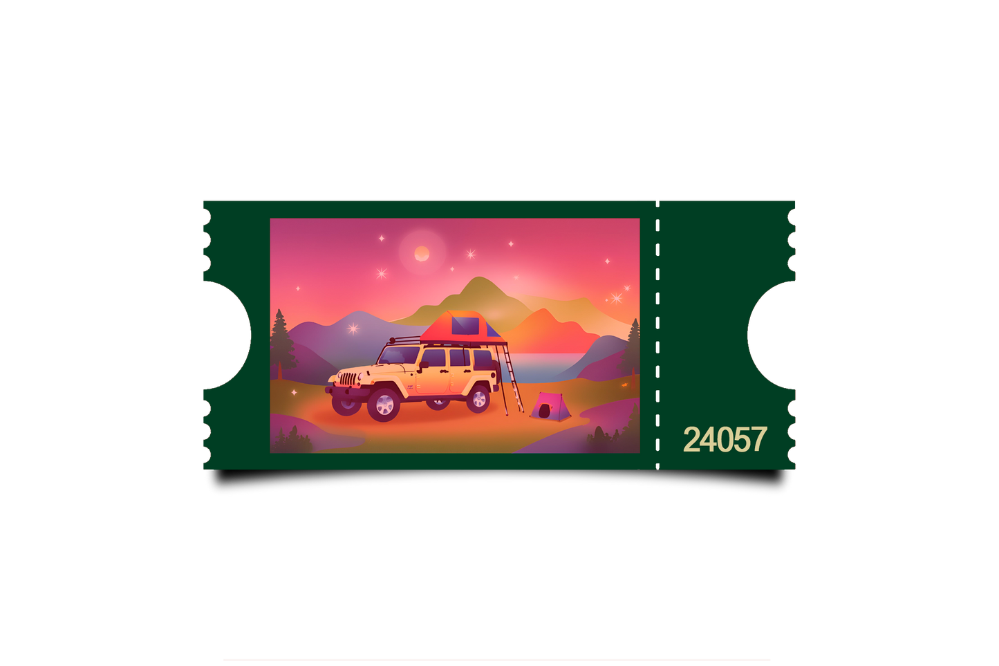 Boleto Ilustracion N 24057