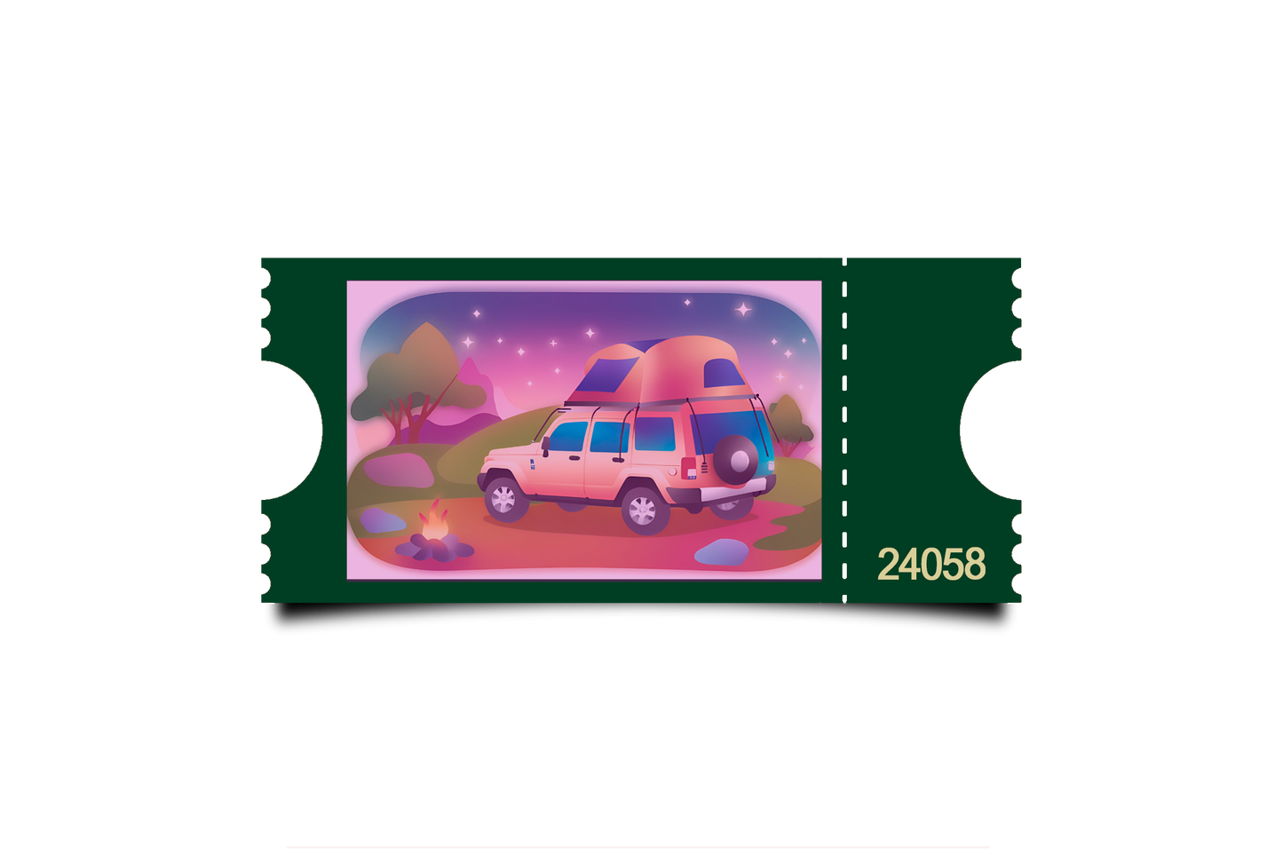 Boleto Ilustracion N 24058