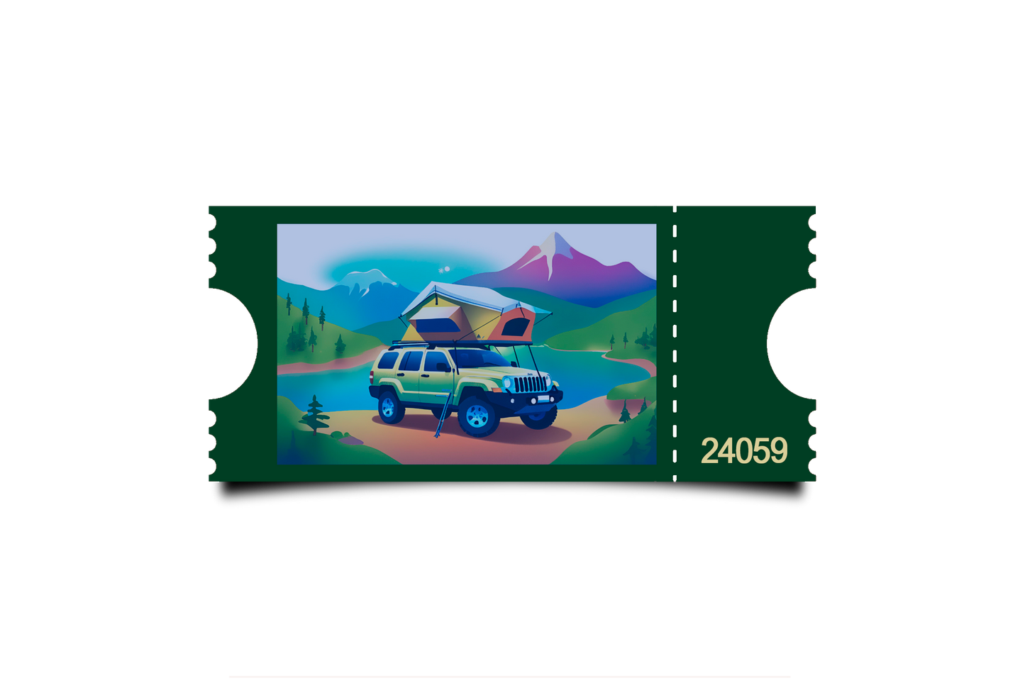 Boleto Ilustracion N 24059