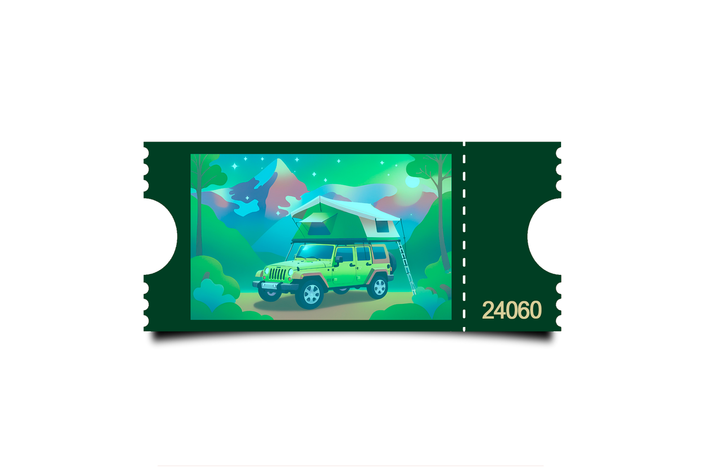 Boleto Ilustracion N 24060