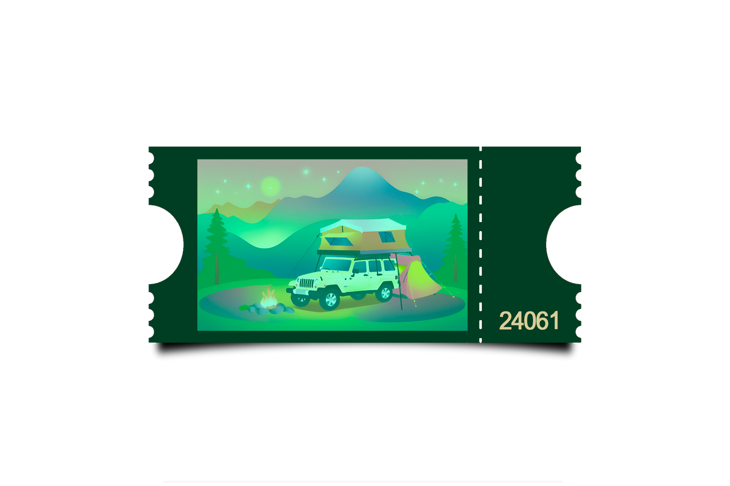 Boleto Ilustracion N 24061