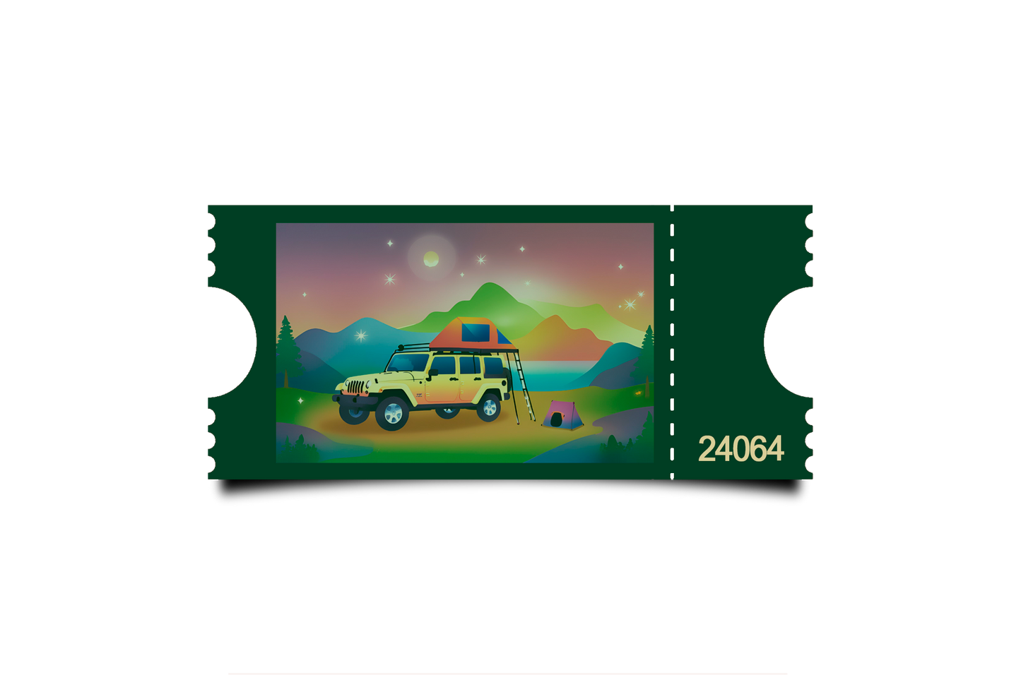 Boleto Ilustracion N 24064