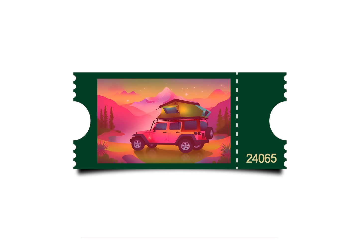 Boleto Ilustracion N 24065