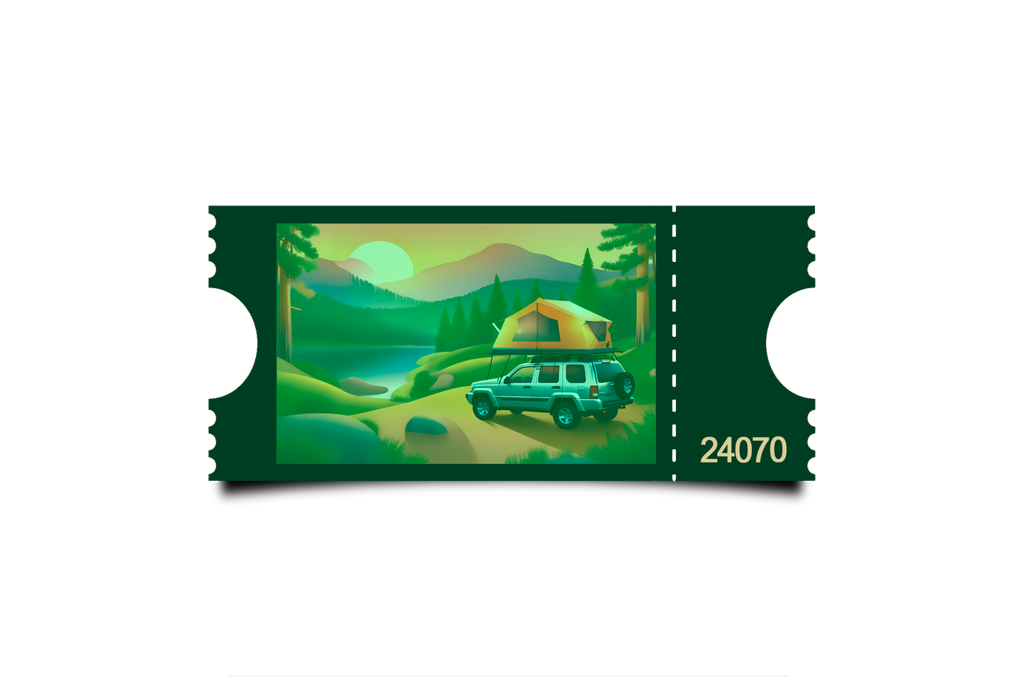 Boleto Ilustracion N 24070