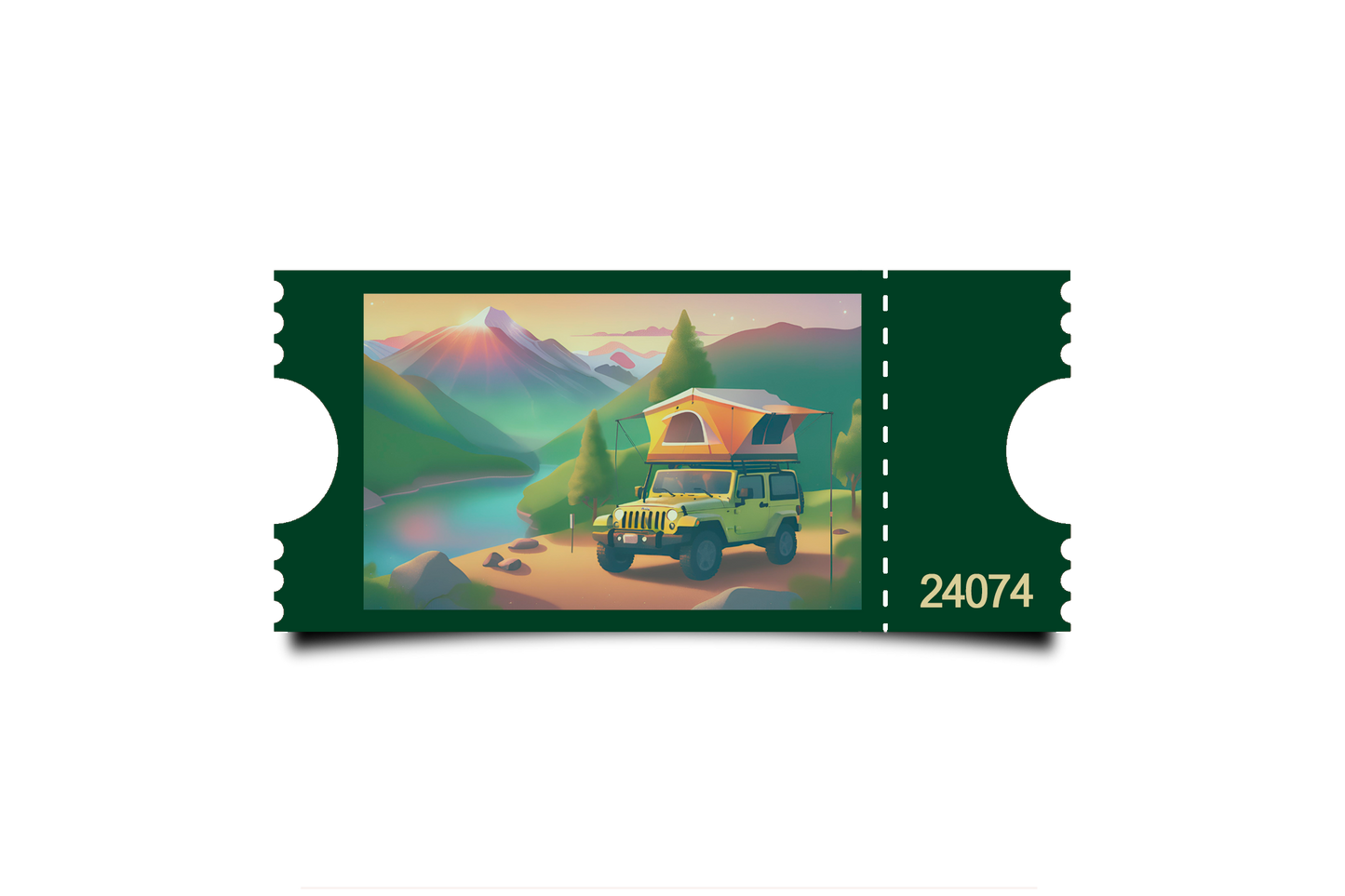 Boleto Ilustracion N 24074