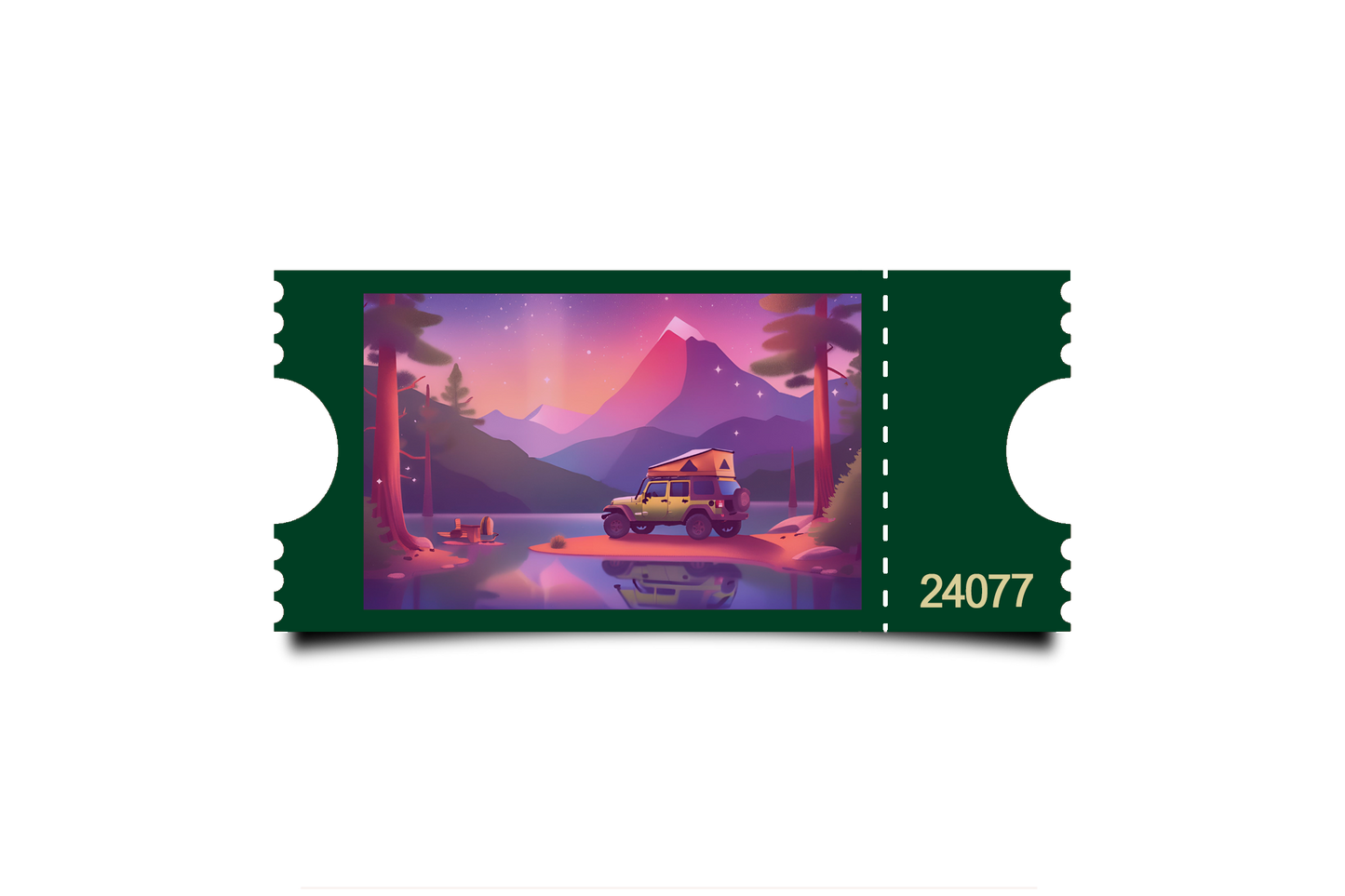 Boleto Ilustracion N 24077