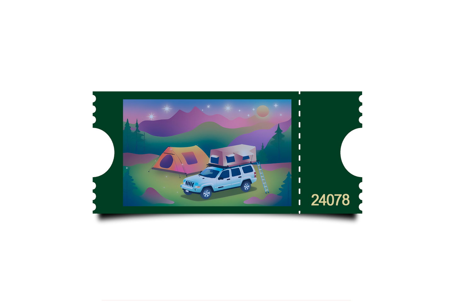 Boleto Ilustracion N 24078