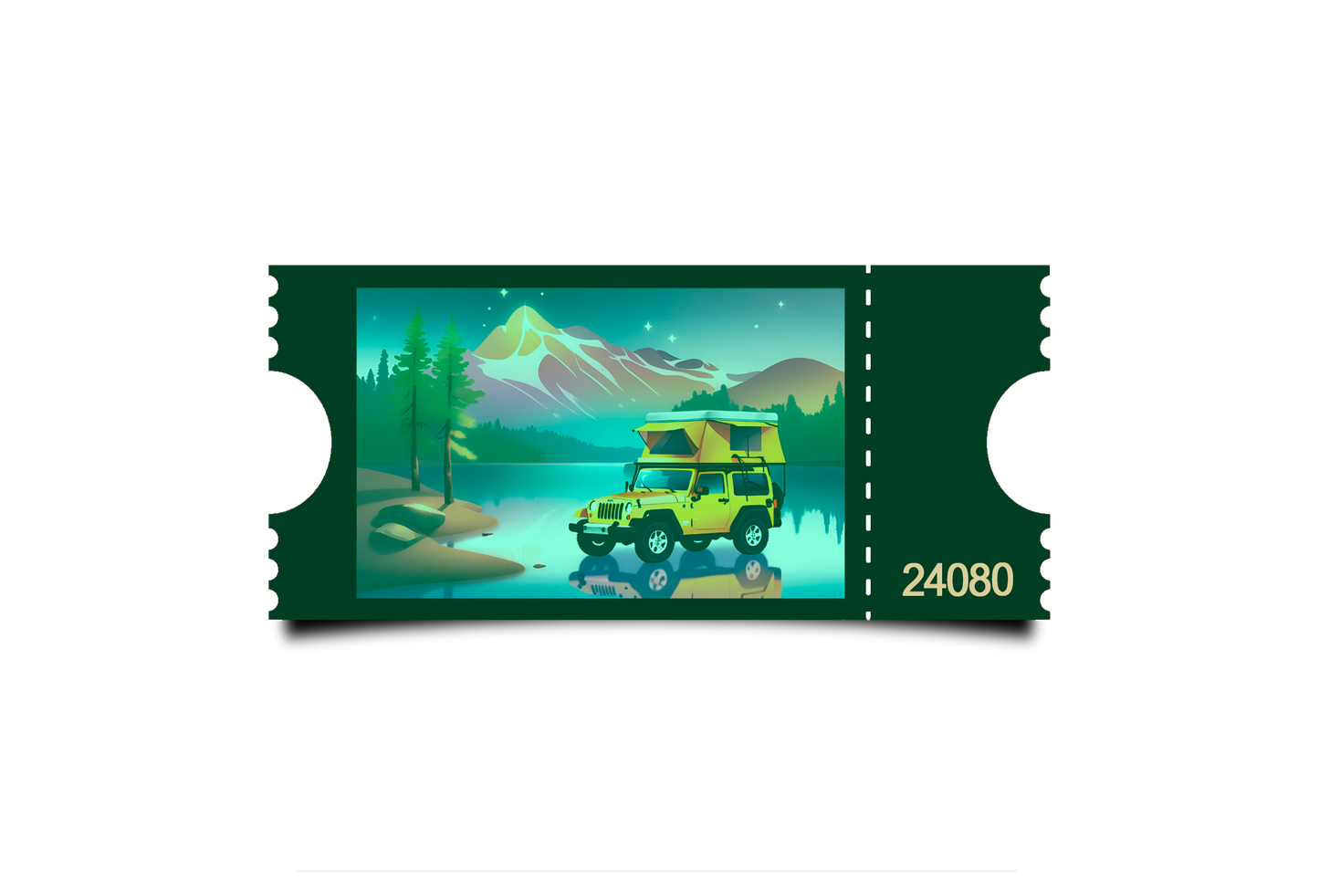 Boleto Ilustracion N 24080
