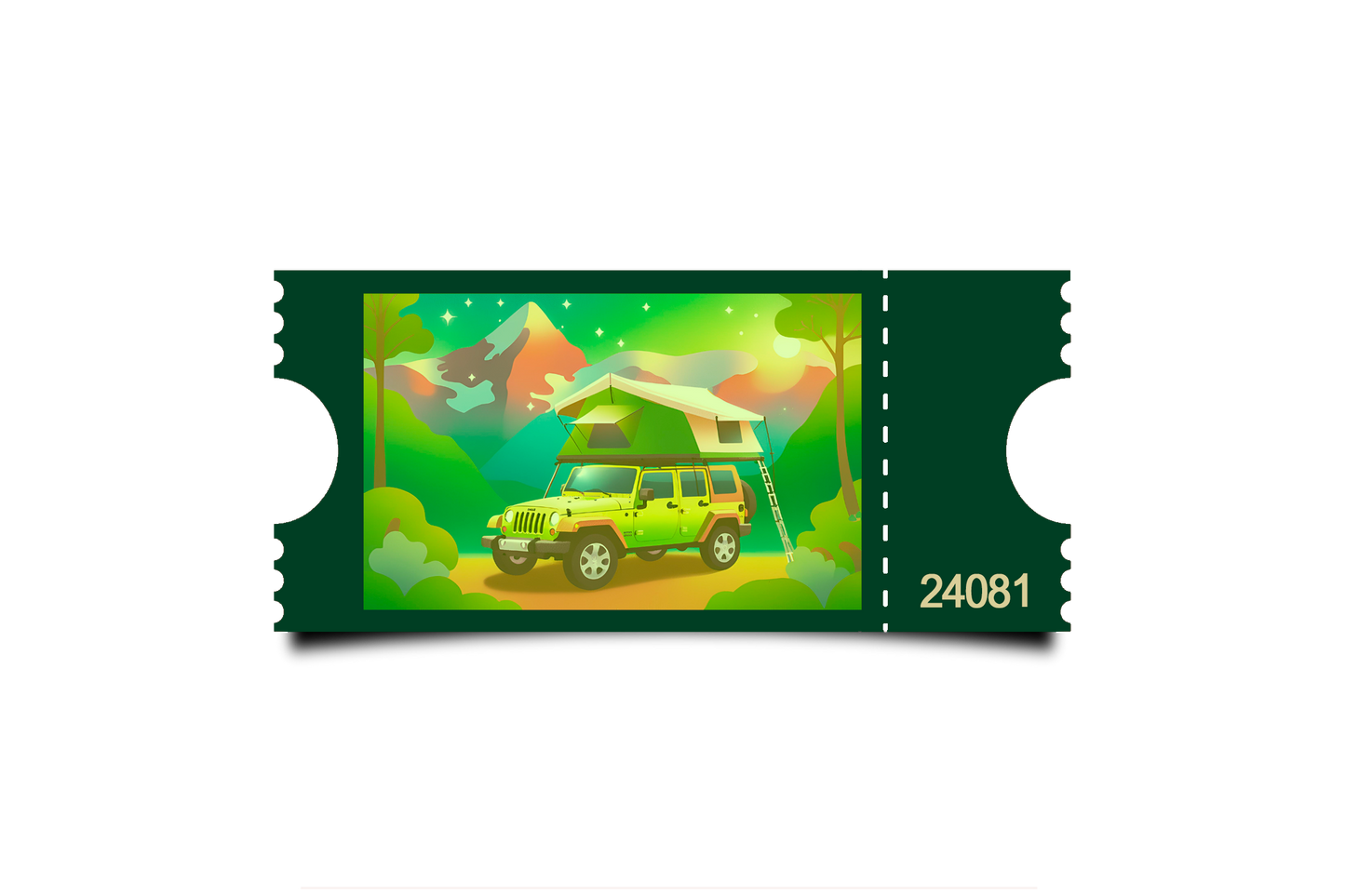 Boleto Ilustracion N 24081