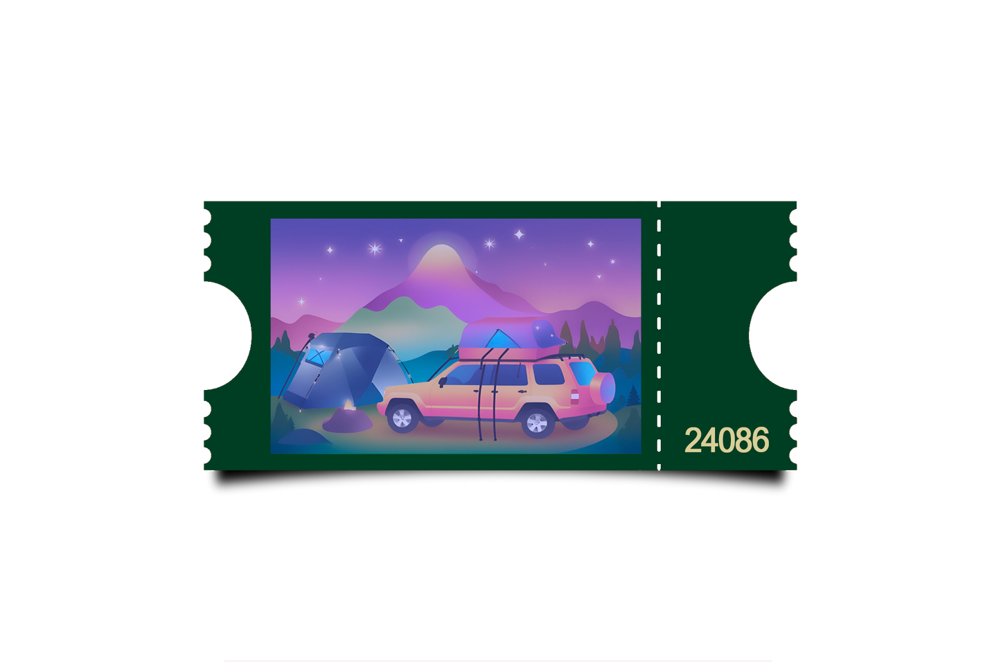 Boleto Ilustracion N 24086