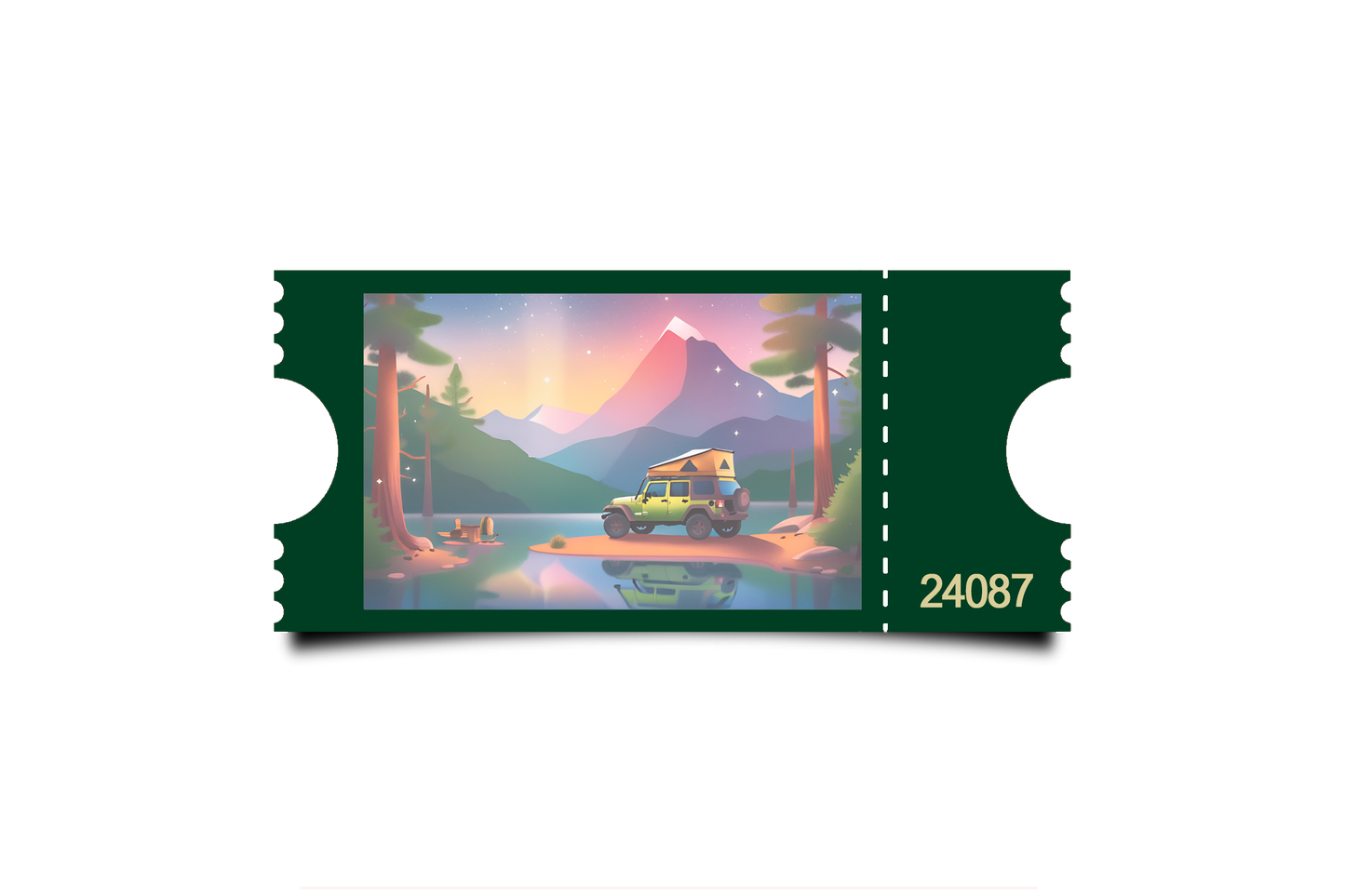 Boleto Ilustracion N 24087