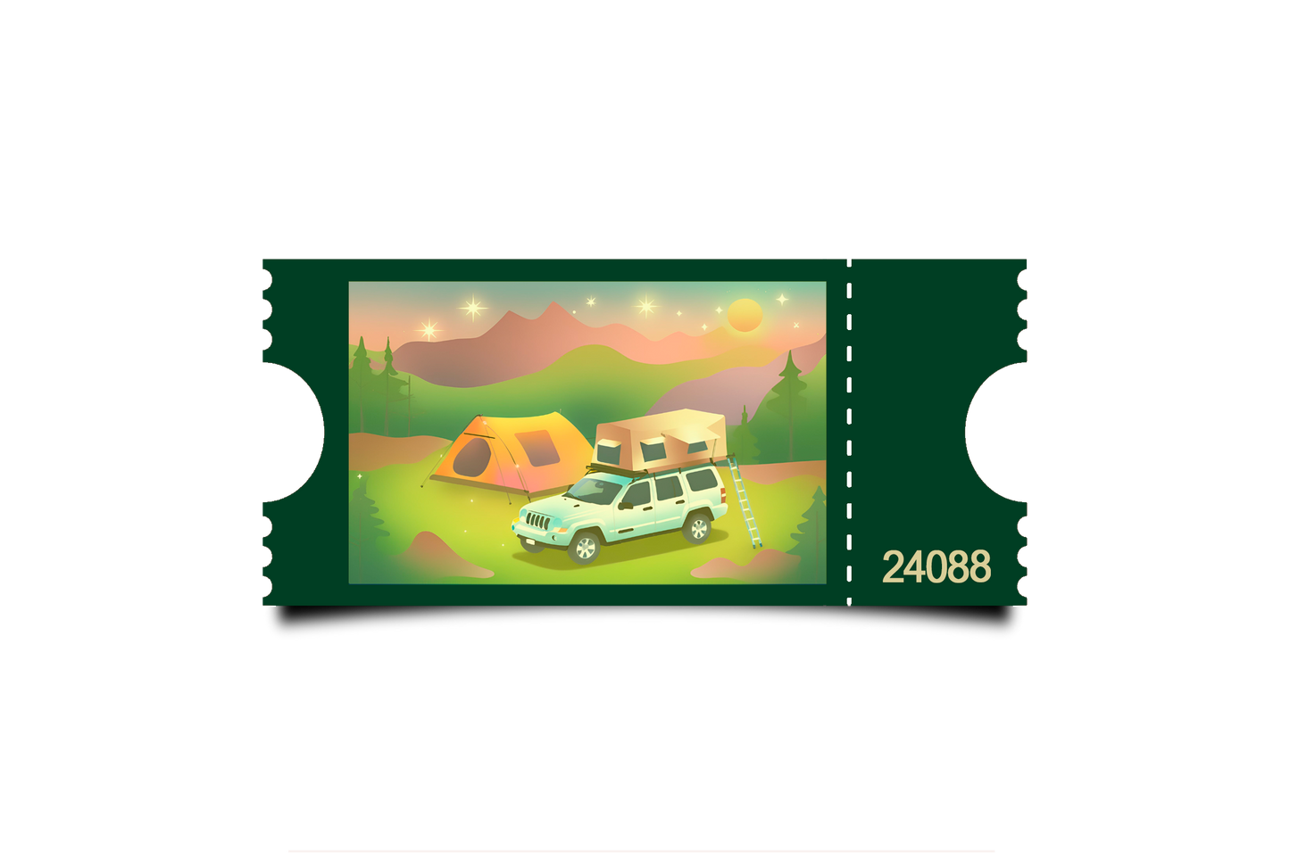 Boleto Ilustracion N 24088