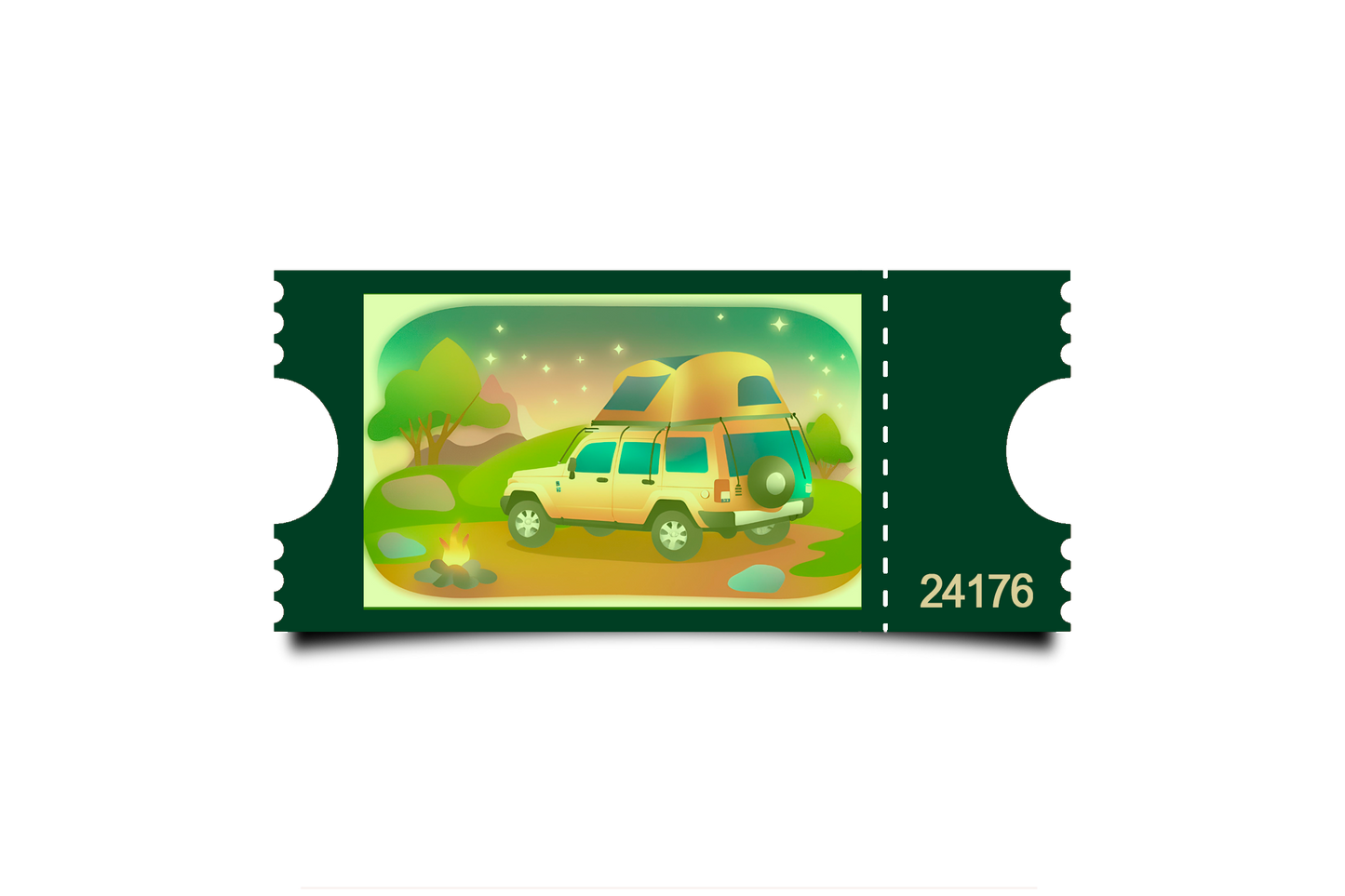 Boleto Ilustracion N 24176