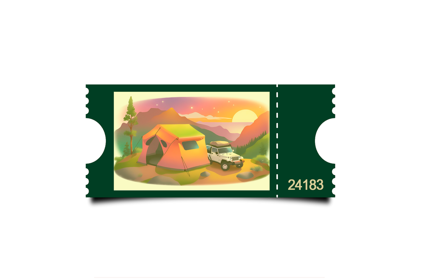 Boleto Ilustracion N 24183