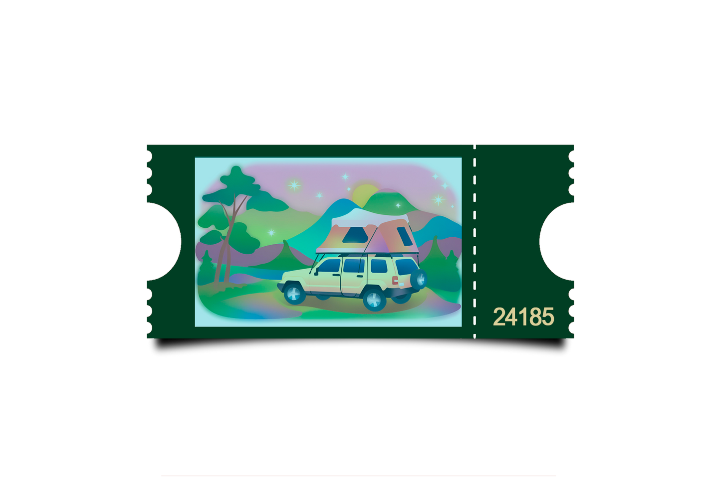 Boleto Ilustracion N 24185