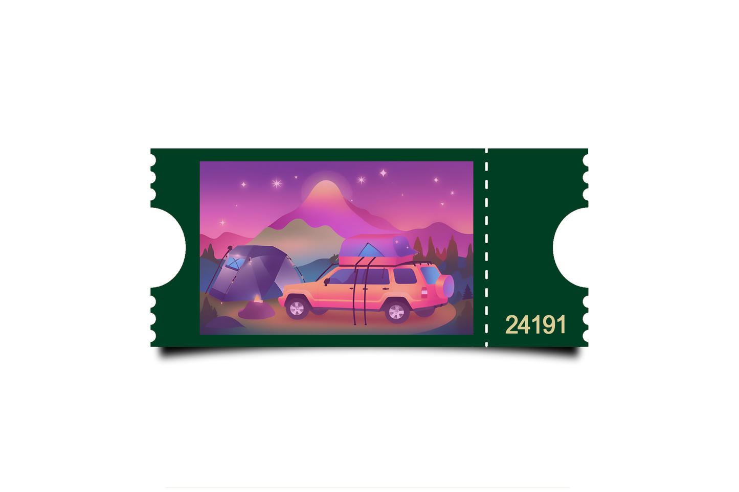 Boleto Ilustracion N 24191