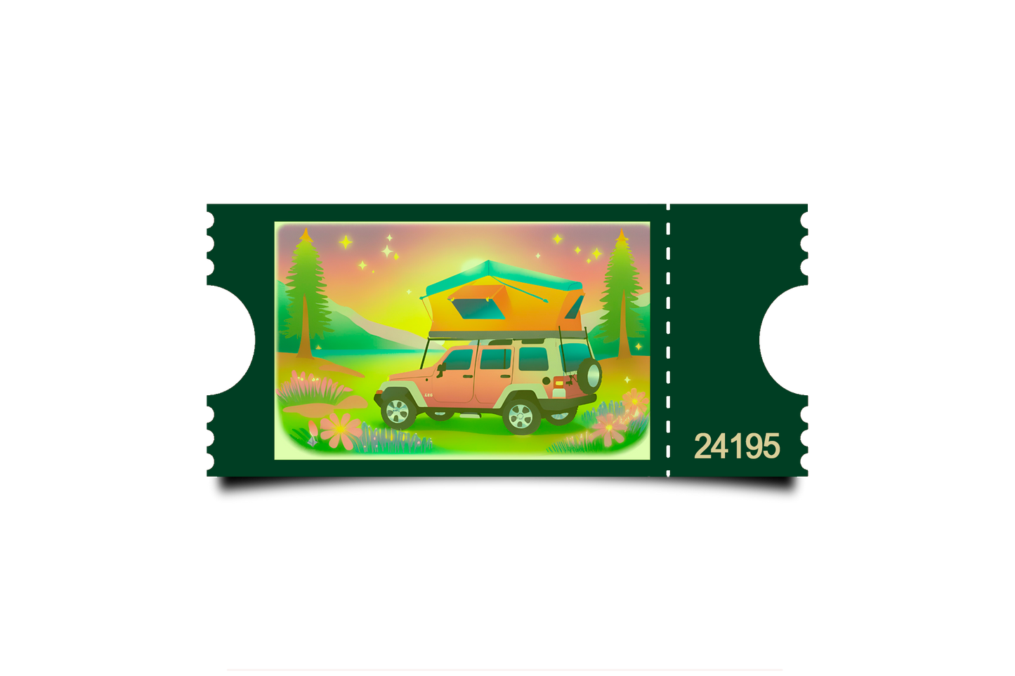 Boleto Ilustracion N 24195