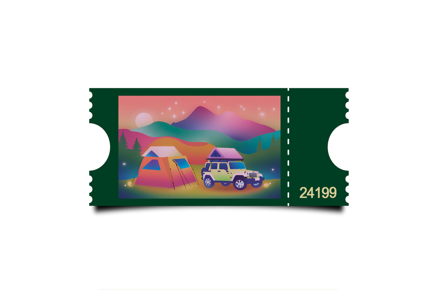 Boleto Ilustracion N 24199