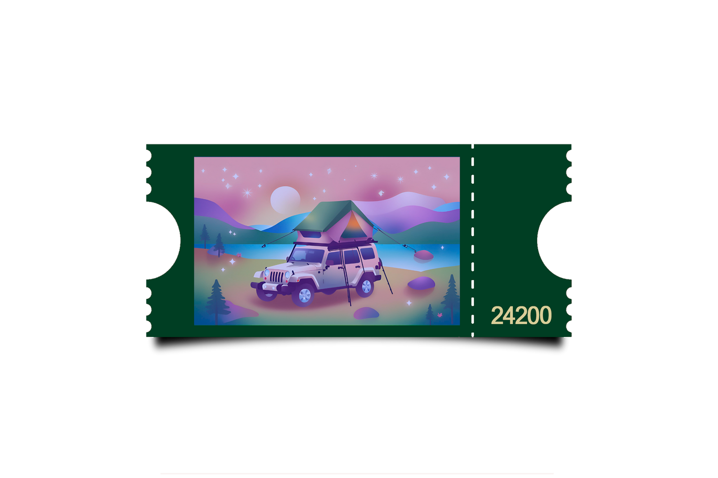 Boleto Ilustracion N 24200