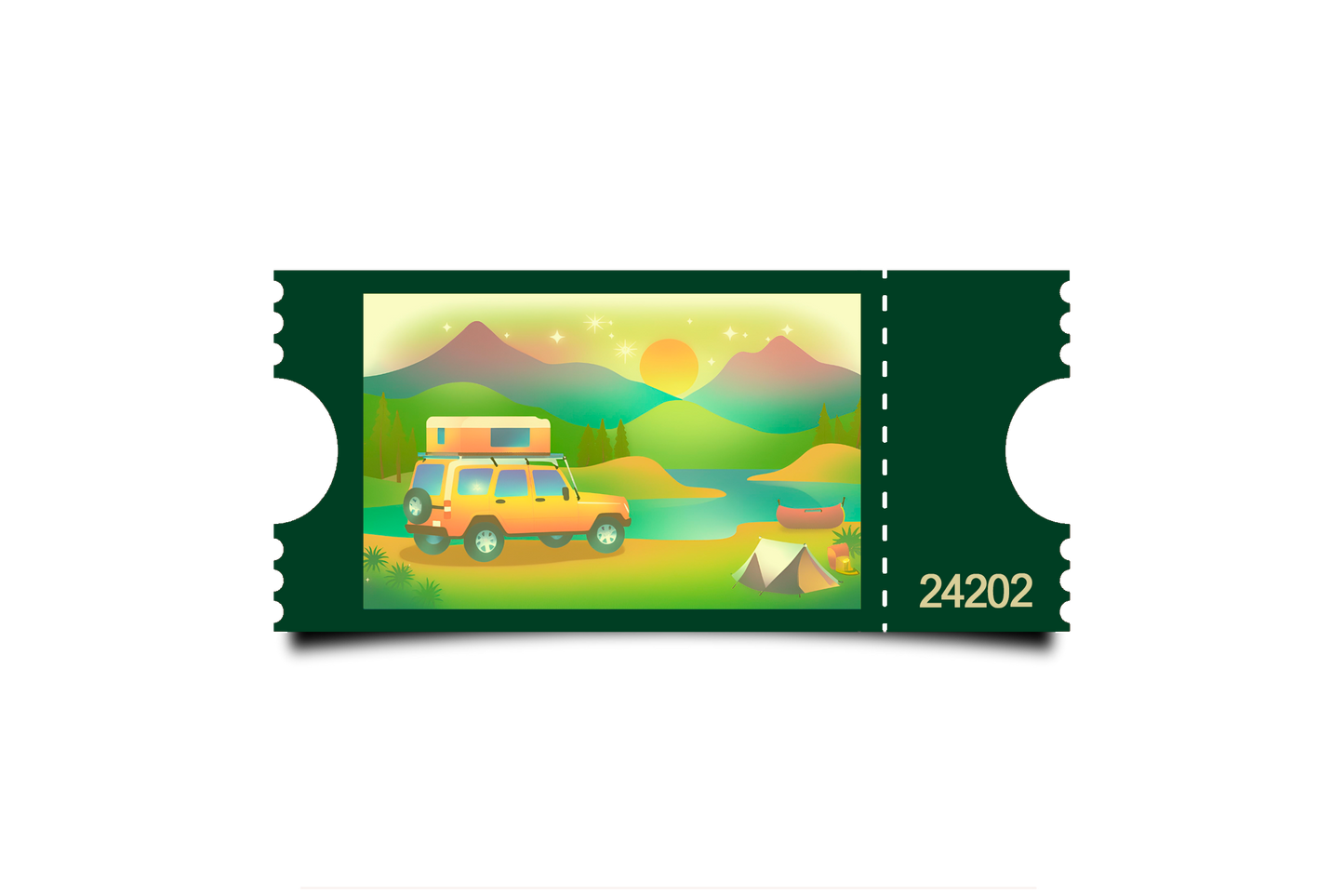 Boleto Ilustracion N 24202